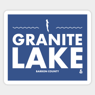 Barron County, Wisconsin - Granite Lake Magnet